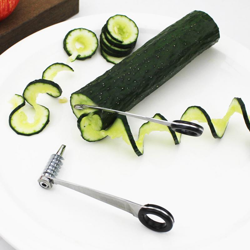 Spiral Slicer Blade Cucumber C - Household Kitchen Gadgets Vegetable Cutter Silk Cutter ulasan dan harga