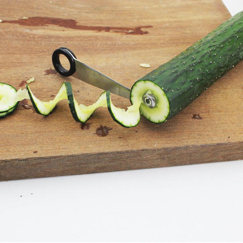 Spiral Slicer Blade Cucumber C - Household Kitchen Gadgets Vegetable Cutter Silk Cutter ulasan dan harga