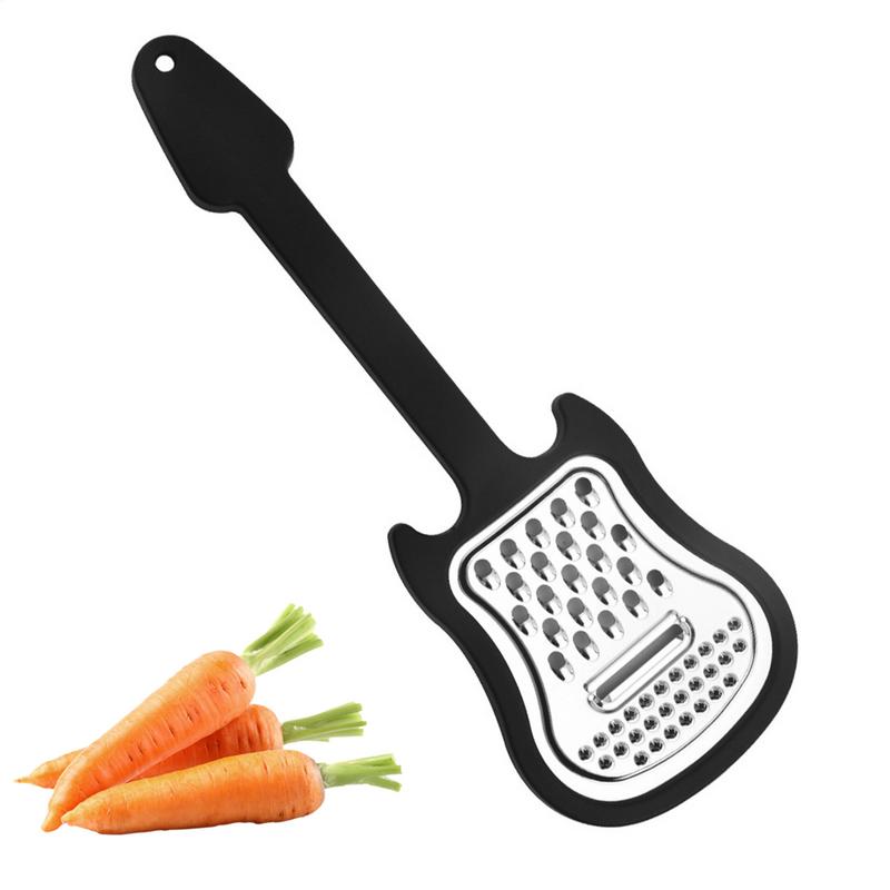 Guitar Shape Cheese Grater Mul - Household Kitchen Gadgets Vegetable Cutter Silk Cutter ulasan dan harga